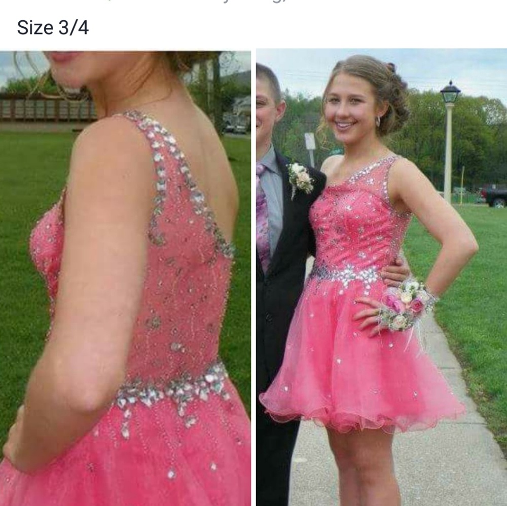 Pink Semi Dress - Picture 2 of 2